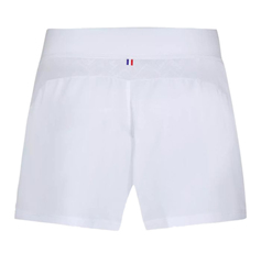 Женские теннисные шорты Le Coq Sportif Short 22 No.1 W - new optical white