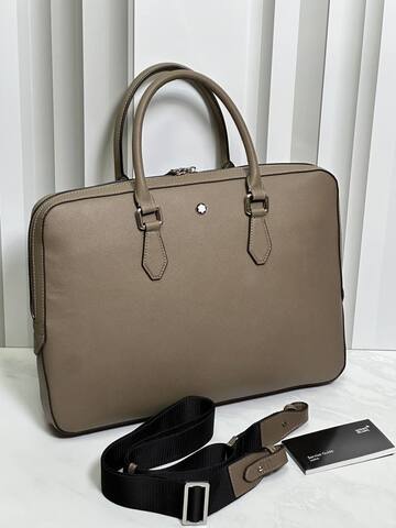 Портфель для документов MONTBLANC Sartorial бежевая