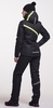 Утеплённая прогулочная лыжная куртка Nordski Premium Black-lime женская
