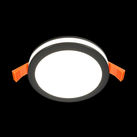 Встраиваемый светодиодный светильник Maytoni Phanton DL303-L12B, 95мм 12Вт 3000K