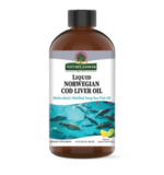 Масло печени трески, Nature's Answer Norwegian Cod Liver Oil, 480 мл 1