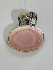 Элефант (подвеска из серебра)