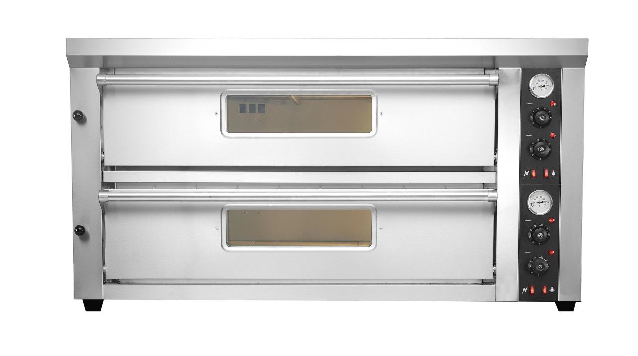 Печь подовая Kocateq EPC 2/70x70TT электрическая 2-камерная с подом 69.2*68 см
