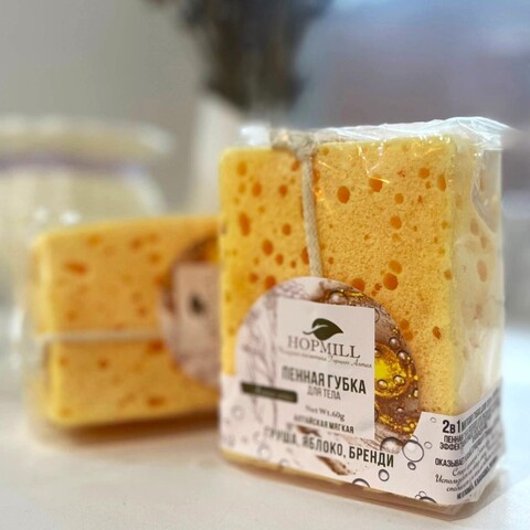 Губка пенная Груша, яблоко, бренди | H.O.P