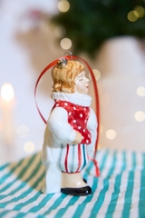 Керамическая елочная игрушка 