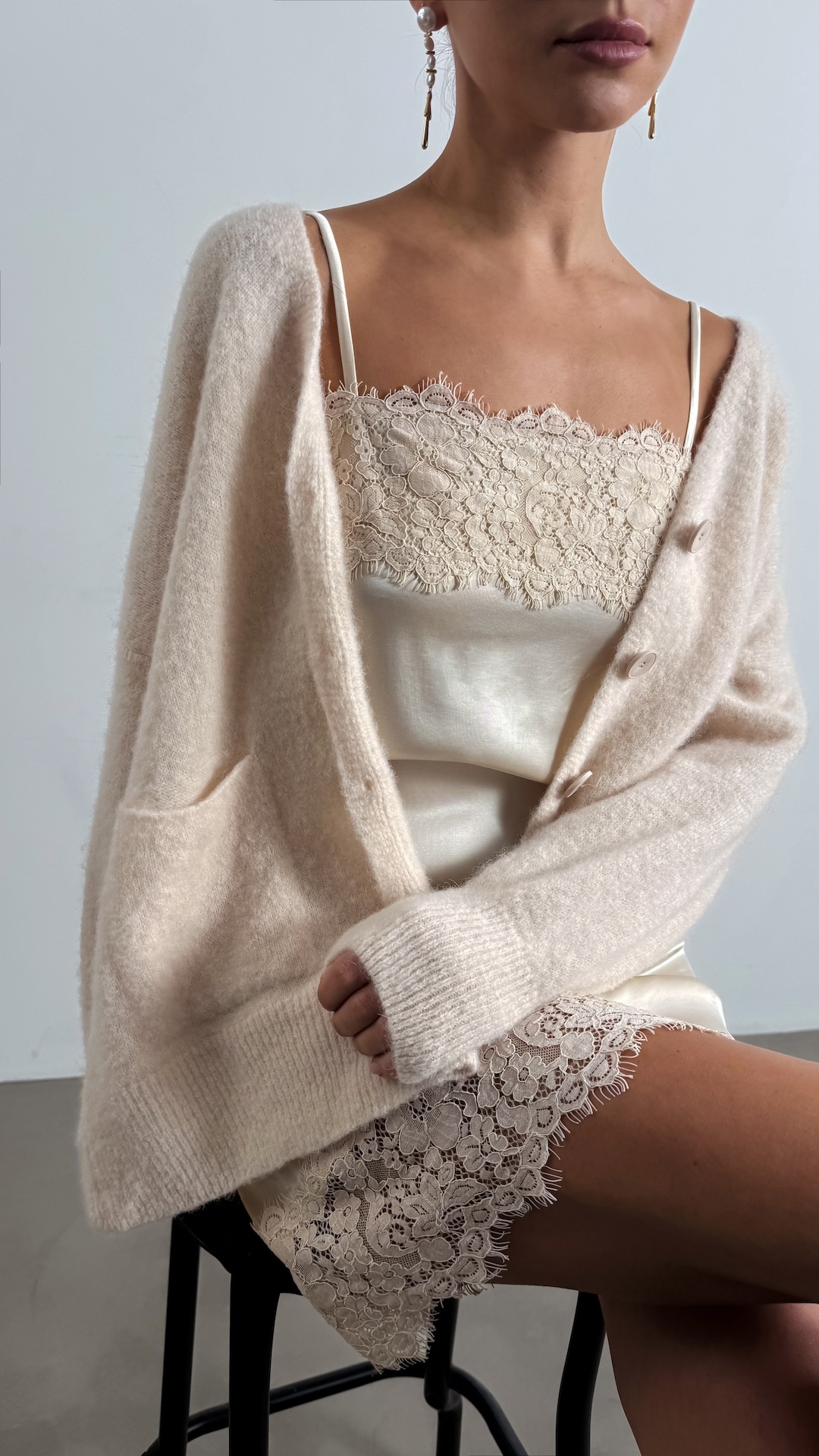 Кардиган из мягкой альпаки PREMIUM QUALITY