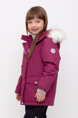 куртка  для девочки  ВК 38112/2 ГР