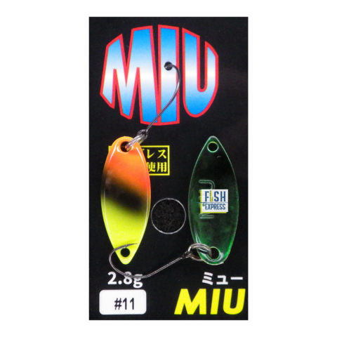 Блесна колеблющаяся на форель MIU LTD 2.8гр #11