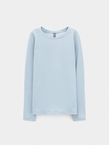 лонгслив  для девочки  КР 301911/серо-голубой 1362 к655