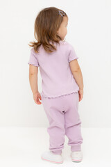 брюки  для девочки  КР 400687/ледяная орхидея к537