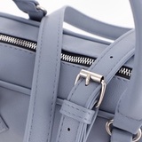 Сумка Саломея 480 гладкий серо-голубой