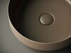Ceramica Nova Element CN6022MDB Умывальник чаша накладная круглая, 39x39, цвет: коричневый