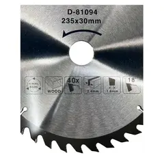 Пильный диск для дерева 235x30x2.5/1.6x40T Makita D-81094