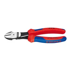 Кусачки боковые особой мощности черненые 180 мм Knipex 74 12 180