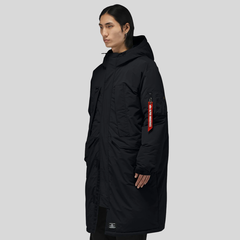 Пуховик Alpha Industries Seal Long Puffer Parka Black (Черный)