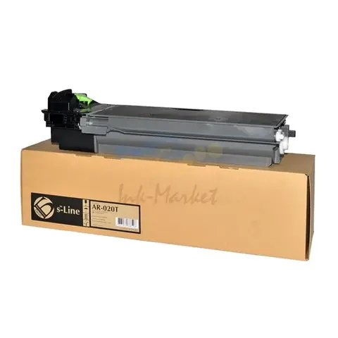 Тонер-картридж БУЛАТ s-Line AR-020T для Sharp AR-5516, AR-5520 (Чёрный, 16000 стр.), совместимый