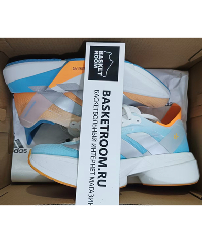 adidas Adizero Adios Pro 4 'Blue/Orange/White' 