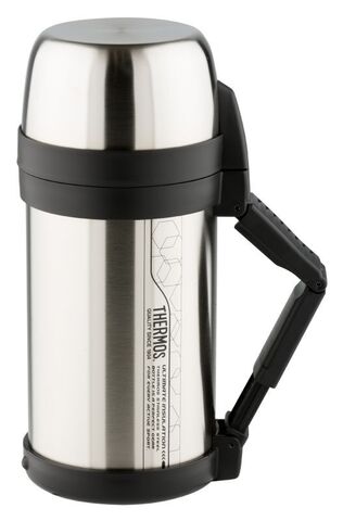 Термос Thermos FDH Stainless Steel Vacuum Flask 1.4л. стальной/черный (923639)