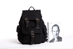 Винтажный рюкзак из ткани Virginland 51 Black