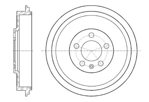 Барабан тормозной G-brake  GD-06295