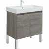 Aquanet 302527 Тумба с раковиной Nova Lite 75 2 дв. цв. дуб рошелье (302527)