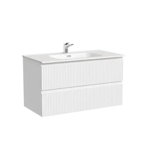 Тумба SANCOS подвесная Snob R 90 (Bianco), SNR90W