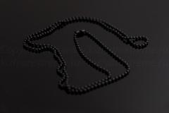 Черная металлическая цепочка