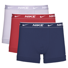 Боксерки Nike Everyday Cotton Stretch Trunk 3P - adobe/cobalt bliss/mineral teal