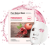 Anskin Secriss Pure Nature Mask Pack Pomegranate Маска для лица тканевая с гранатом