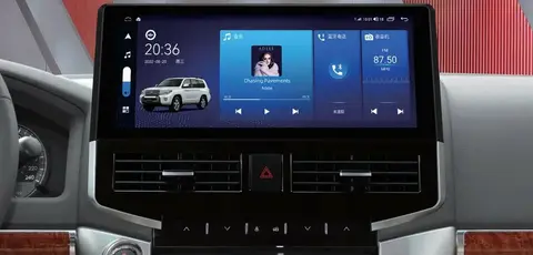 Магнитола для Toyota Land Cruiser 200 (2007-2015) Android 12 6/128GB QLED DSP 4G модель HP-T1501