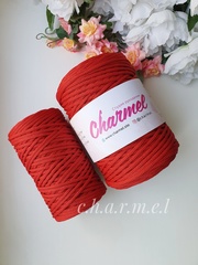 Red polyester cord 4 mm