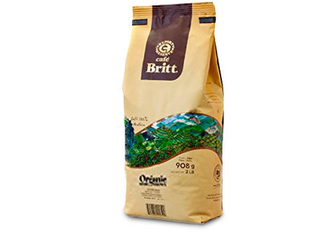 Кофе в зёрнах Café Britt Organic, 908г