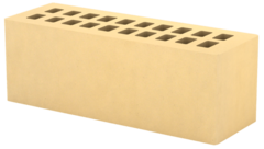 Липецкий Кирпич лицевой гладкий золотистый 0,9NF