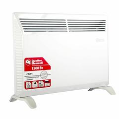 Нагреватель воздуха электрический QUATTRO ELEMENTI QE-1500KS конвекторный (0.75/1,5кВт, мех.управление, ТЭН Стич)