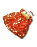 Платье рождественское - Красный / золото. Одежда для кукол, пупсов и мягких игрушек.