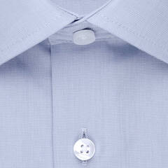 Сорочка мужская Seidensticker Shaped Fit 01.241601-10 голубая, короткий рукав