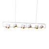 Люстра Ling PL6 Gold