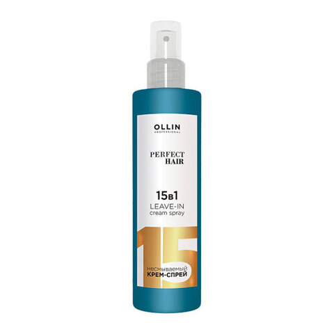 OLLIN Perfect Hair 15-in-1 Live In Cream Spray - Несмываемый крем-спрей 15 в 1