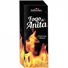 Стимулирующий гель FOGO DE ANITA для женского оргазма с согревающим и вибрирующим действием (15 гр.)