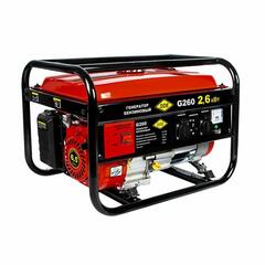Генератор бензиновый DDE G260 (1ф 2,4/2,6 кВт бак 15 л 45 кг дв-ль 6,5 л.с.)