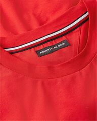 Теннисная футболка Tommy Hilfiger Essentials Big Logo SS Tee - primary red