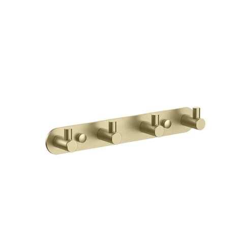 Aquatek AQ4123BG AQ4123BG ЕВРОПА планка с 4 крючками, шлиф. золото