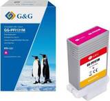 Картридж струйный G&G GG-PFI121M пурпурный (130мл) для Canon imagePROGRAF TM-250, TM-350, TM-355, аналог Canon 6267C001