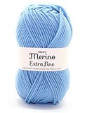 Пряжа Drops Merino Extra Fine 19 светлый серо-голубой