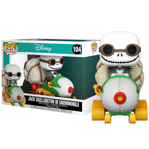 Funko POP! Disney. The Nightmare Before Christmas: Jack Skellington in Snowmobile (104)