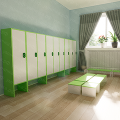 Детская скамейка «Зимний вечер» 3-местная (ЛДСП)