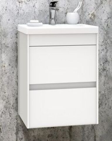 Art&Max Family 40 Family-400-2C-SO-BL Тумба для комплекта, подвесная, Bianco Lucido