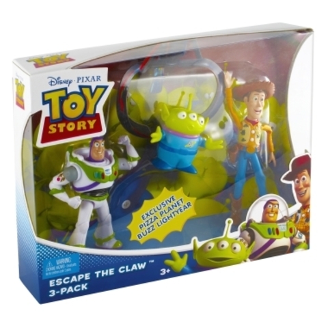 Toy Story Escape the Claw Figure 3-Pack