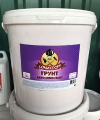 Грунт-бетоноконтакт LOMAKOFF 12кг.