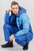 Утеплённая прогулочная лыжная куртка Nordski Premium Sport Blue/True Blue мужская